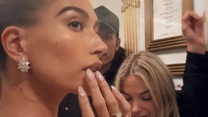 'Glazed donut nails': La tendencia de uñas impuesta por Hailey Bieber