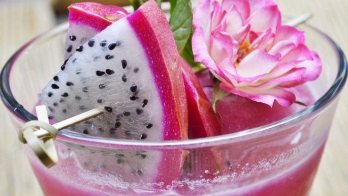 Cóctel de pitahaya: Te compartimos la receta de esta bebida dulce y fresca