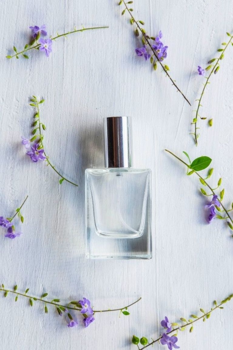 Perfume casero de flores