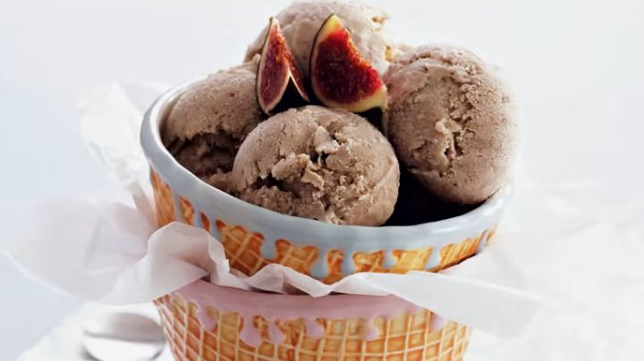 Un helado muy distinto: Disfruta del sabor del higo y una textura cremosa