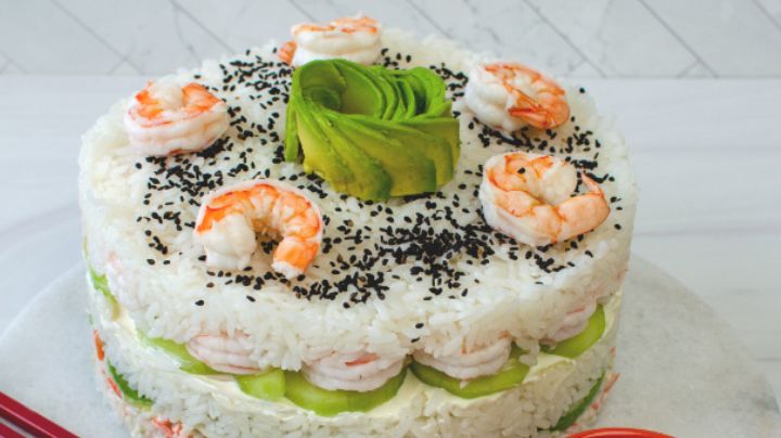 Pastel de sushi: No te quedes con las ganas y prepáralo desde casa