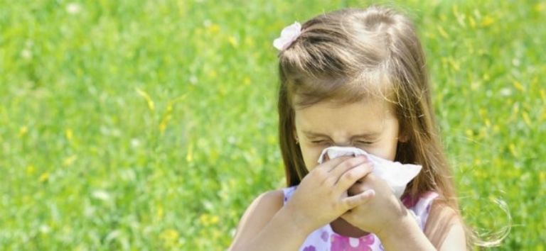 Alergias de niños en el verano