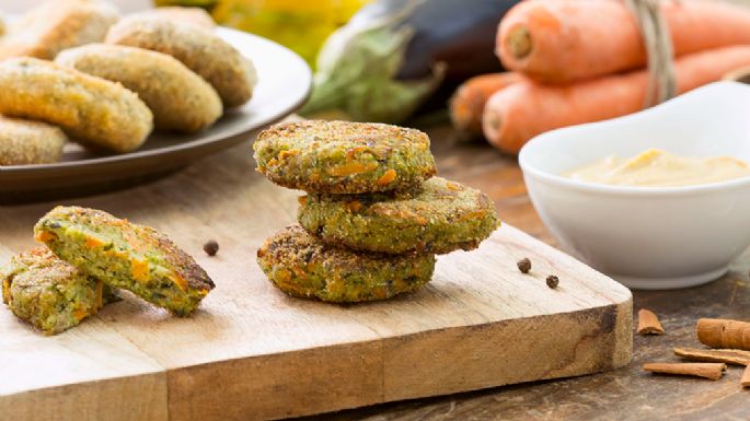 Degusta unos crujientes nuggets de verduras; te pasamos la receta