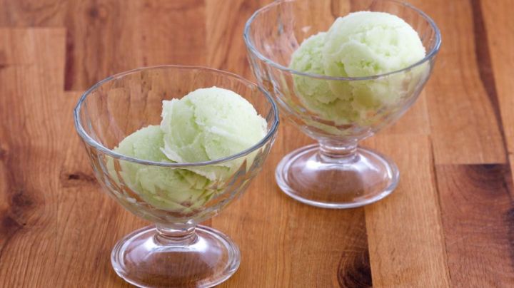 Te pasamos la receta para preparar helado de manzana asada y coco