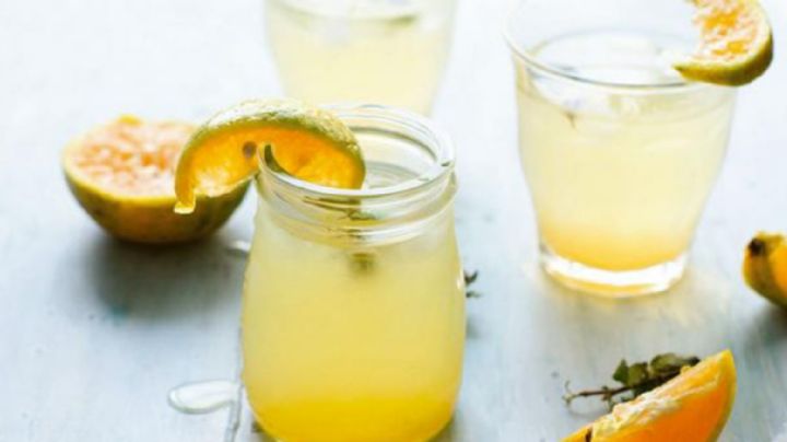 Agua de naranja con jengibre: Para bajar de peso y cuidarte del resfriado