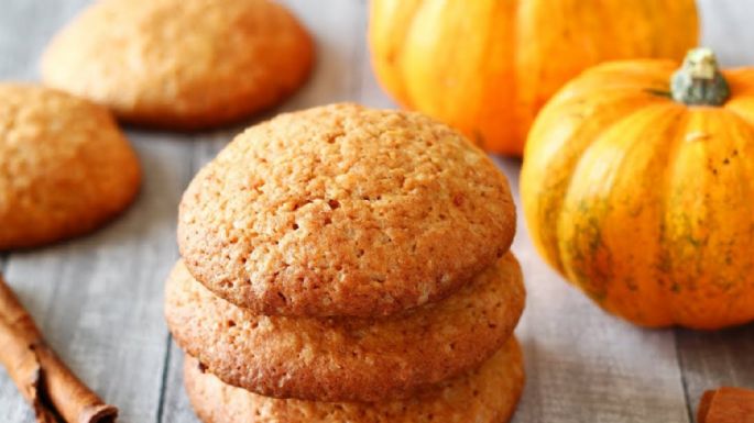 Prepárate para el otoño con estas galletas pumpkin spice qué deleitarán a tu paladar