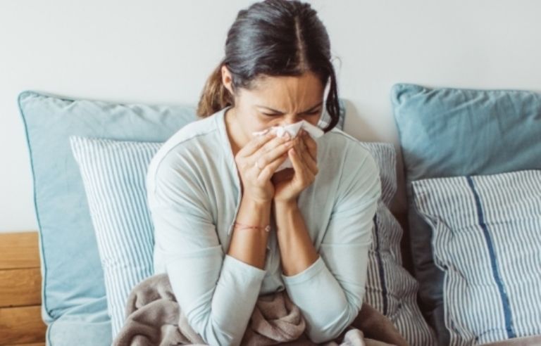 Enfermar de gripa podría generar problemas cerebales