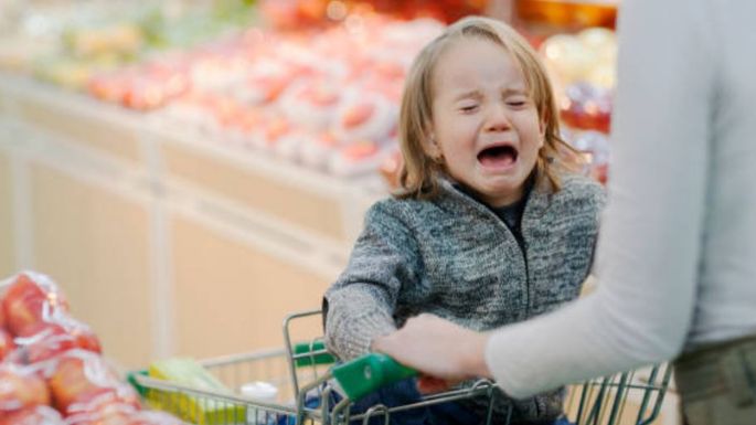 ¿Rabieta infantil en público? 3 formas de tranquilizar al pequeño