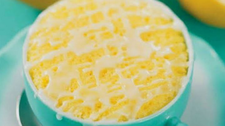 Mug cake de limón: Aprende a preparar este delicioso postre para el desayuno