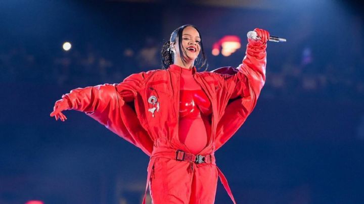 Tendencias de moda y belleza que lució Rihanna en el medio tiempo del Super Bowl LVII