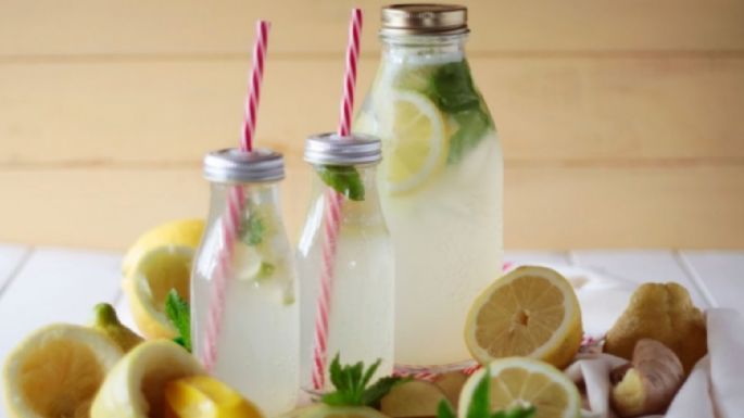 Soda de jengibre con limón, la bebida perfecta para dejar de tomar refresco
