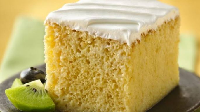 Paso a paso para preparar un delicioso pan esponja de tres leches sin necesidad de utilizar horno