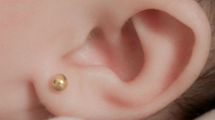 Perforación de orejas: ¿A qué edad es conveniente horadar la piel de los bebés?