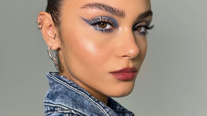 'Washed denim make-up': Ponte a la moda con este maquillaje