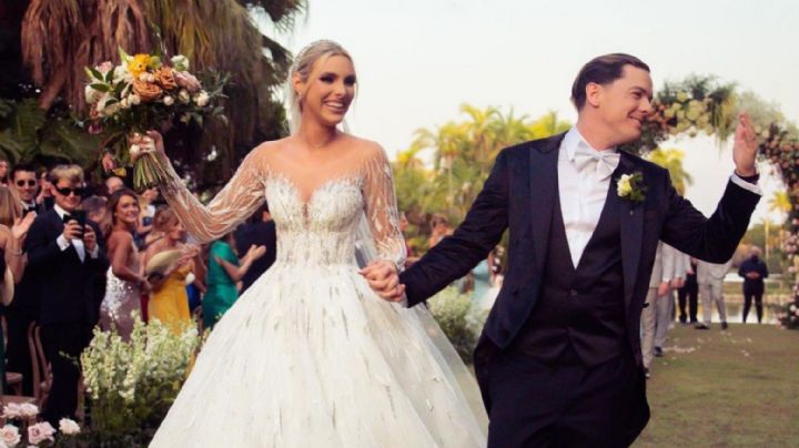 Estas fueron las tendencias de moda nupcial que lució Lele Pons en su boda con Guaynaa