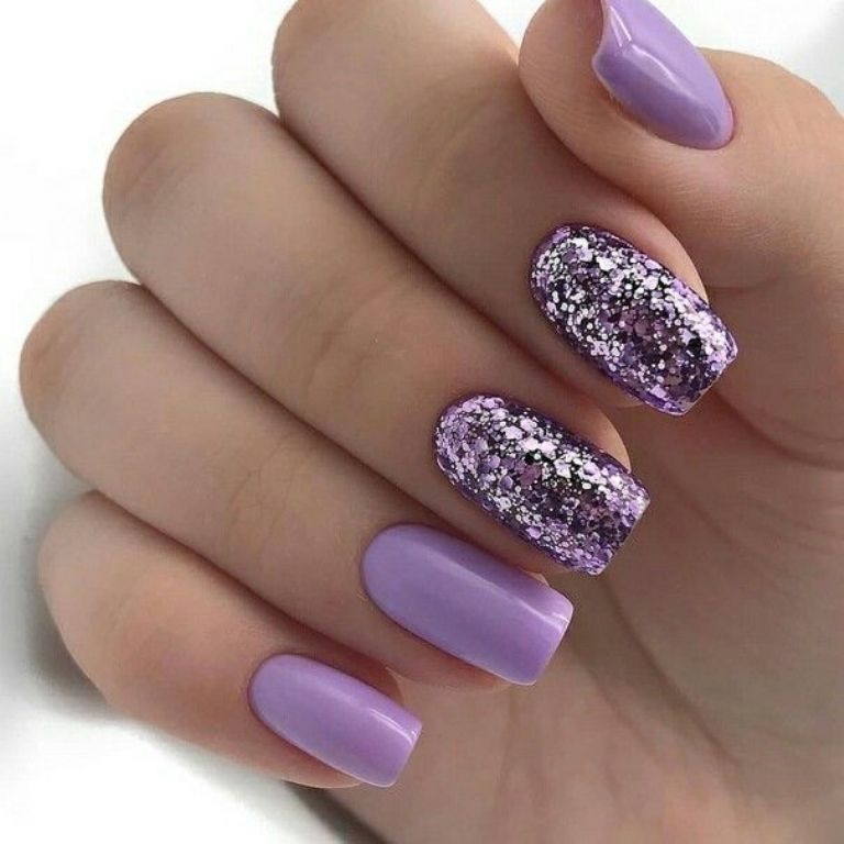 Lavander nails