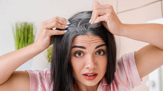 Cabello blanco antes de los 30 años; conoce cuáles son las causas de las canas prematuras