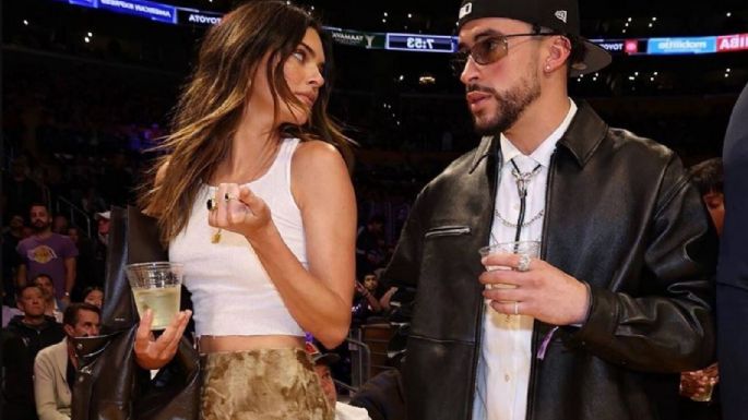 VIDEO: Bad Bunny y Kendall Jenner se muestran como nunca en pleno juego de los Lakers