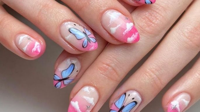 Uñas mariposa: Te damos ideas preciosas de manicura para tu próxima cita en el 'nail bar'