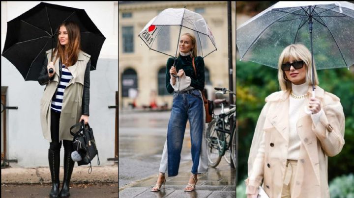 ¿Día lluvioso? Estos tips te ayudarán a llevar el 'outfit' ideal para esta impredecible temporada